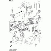 Схема узла: Wiring Harness (Vz800L3 E33) для Suzuki VZ800 Boulevard M50