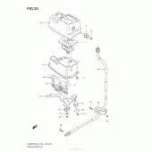 Схема вузла: Speedometer (Dr200Sel3 E33) для Suzuki DR200 DR200SE