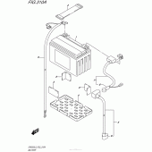 Схема вузла: Акумулятор для Suzuki GW250 Inazuma