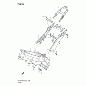 Схема узла: Рама для Suzuki GSX-R1000