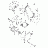 Схема вузла: Масляний насос для Suzuki UH150 Burgman