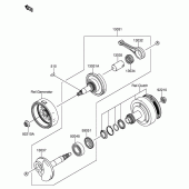 Схема узла: Коленчатый вал & Поршень для Suzuki DR-Z110