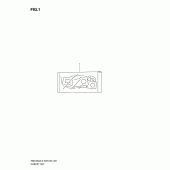 Схема узла: Ремкомплект прокладок двигателя для Suzuki RMX450