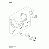 Схема узла: Фара для Suzuki GZ250 Marauder