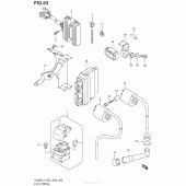 Схема узла: Электрооборудование (Vl800Cl4 E03) для Suzuki VL800 Boulevard C50T