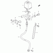 Схема вузла: Спідометр (Dr-z400ek5/k6/k7 e1, p37) для Suzuki DR-Z400 DR-Z400E
