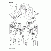 Схема узла: Электропроводка (Vl800l1 e19) для Suzuki VL800 Intruder C800/ Boulevard C50