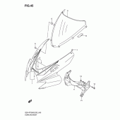 Схема вузла: Передній обтічник (Model k6) для Suzuki GSX-R750