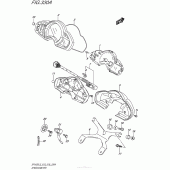 Схема вузла: Speedometer (Sfv650L5 E03) для Suzuki SFV650 Gladius