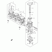 Схема узла: Карбюратор (Model k3) для Suzuki GSF600 Bandit S