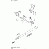 Схема вузла: Stand (Dr-Z125L5 E33) для Suzuki DR-Z125 DR-Z125