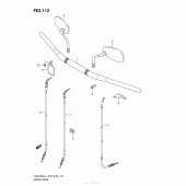 Схема вузла: Кермо & Тросики для Suzuki VZR1800 Boulevard M109R