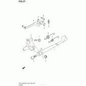 Схема узла: Подставка для Suzuki GSX1300 Hayabusa