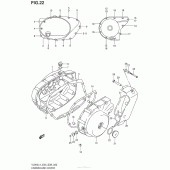 Схема вузла: Кришки картера для Suzuki VL800 Boulevard C50C