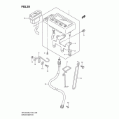 Схема вузла: Спідометр для Suzuki DR-Z400 DR-Z400S