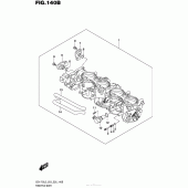Схема вузла: Throttle Body (Gsx-R750L5 E28) для Suzuki GSX-R750