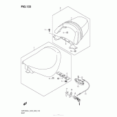 Схема вузла: Сидіння для Suzuki VZR1800 Boulevard M109R