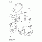 Схема узла: Электрооборудование для Suzuki GSX-R1000