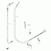 Схема вузла: Кабель Suzuki UH150 Burgman