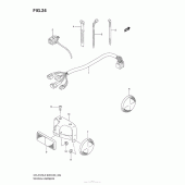 Схема узла: Wiring Harness (Dr-Z125L E28) для Suzuki DR-Z125 DR-Z125