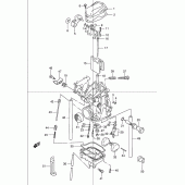 Схема вузла: Карбюратор для Suzuki DR250