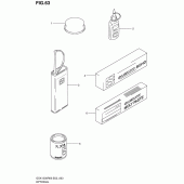 Схема узла: Опция для Suzuki GSX1300 Hayabusa