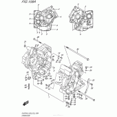 Схема узла: Картер двигателя для Suzuki DL650 V-Strom