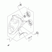 Схема узла: Фара (E19, p37) для Suzuki GSX1300 Hayabusa