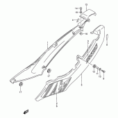 Схема вузла: Бічні панелі (Model p) для Suzuki GS500