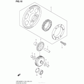 Схема узла: Привод стартера для Suzuki VZR1800 Boulevard M109R B.O.S.S