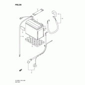 Схема узла: Аккумулятор для Suzuki DL1000 V-Strom