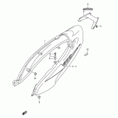 Схема вузла: Бічні панелі (Model k4) для Suzuki GSX600 Katana