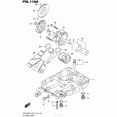 Схема вузла: Насос масляний & Піддон для Suzuki VZR1800 Boulevard M109R