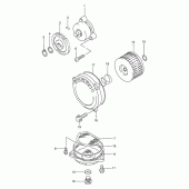 Схема вузла: Масляний насос для Suzuki DR650 DR650RE