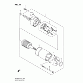 Схема вузла: Електричний стартер для Suzuki DL650 V-Strom