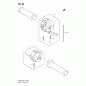 Схема вузла: Пульт управління рульовий для Suzuki GSX650
