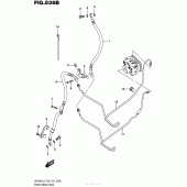 Схема вузла: Front Brake Hose (Uh200Al5 P33) для Suzuki UH200 Burgman