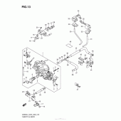 Схема вузла: Throttle Body (Vz800L4 E33) для Suzuki VZ800 Boulevard M50
