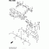 Схема вузла: Throttle Body Hose/Joint (Gsx-R1000L6 E33) для Suzuki GSX-R1000