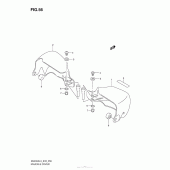 Схема узла: Защита рук  (Опция) для Suzuki AN400 Burgman (EU analogue of SkyWave)