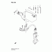 Схема вузла: Електроустаткування (Model k5/k6) для Suzuki RM250