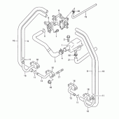 Схема узла: Система индукции воздуха (E2/e19/p37) для Suzuki GSX750 Katana
