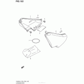 Схема узла: Бардачок для Suzuki VL800 Boulevard C50T