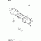 Схема вузла: Speedometer (Dl650Al4 E28) для Suzuki DL650 V-Strom