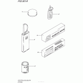 Схема вузла: Опція для Suzuki GSX-S750
