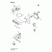 Схема вузла: Електроустаткування для Suzuki GSX-R600