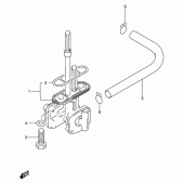 Схема вузла: Паливний кран Suzuki DR200 DR200SE