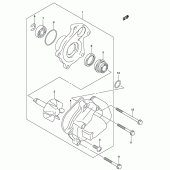 Схема вузла: Водяний насос Suzuki UH150 Burgman