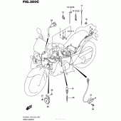 Схема вузла: Wiring Harness (Dl650Al7 E33) для Suzuki DL650 V-Strom