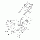 Схема узла: Рама для Suzuki GSX1300 Hayabusa